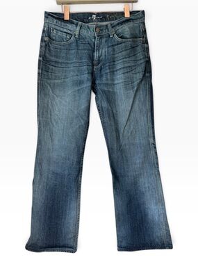 Vintage 7 For All Mankind A Pocket Bootcut Jeans Size 33